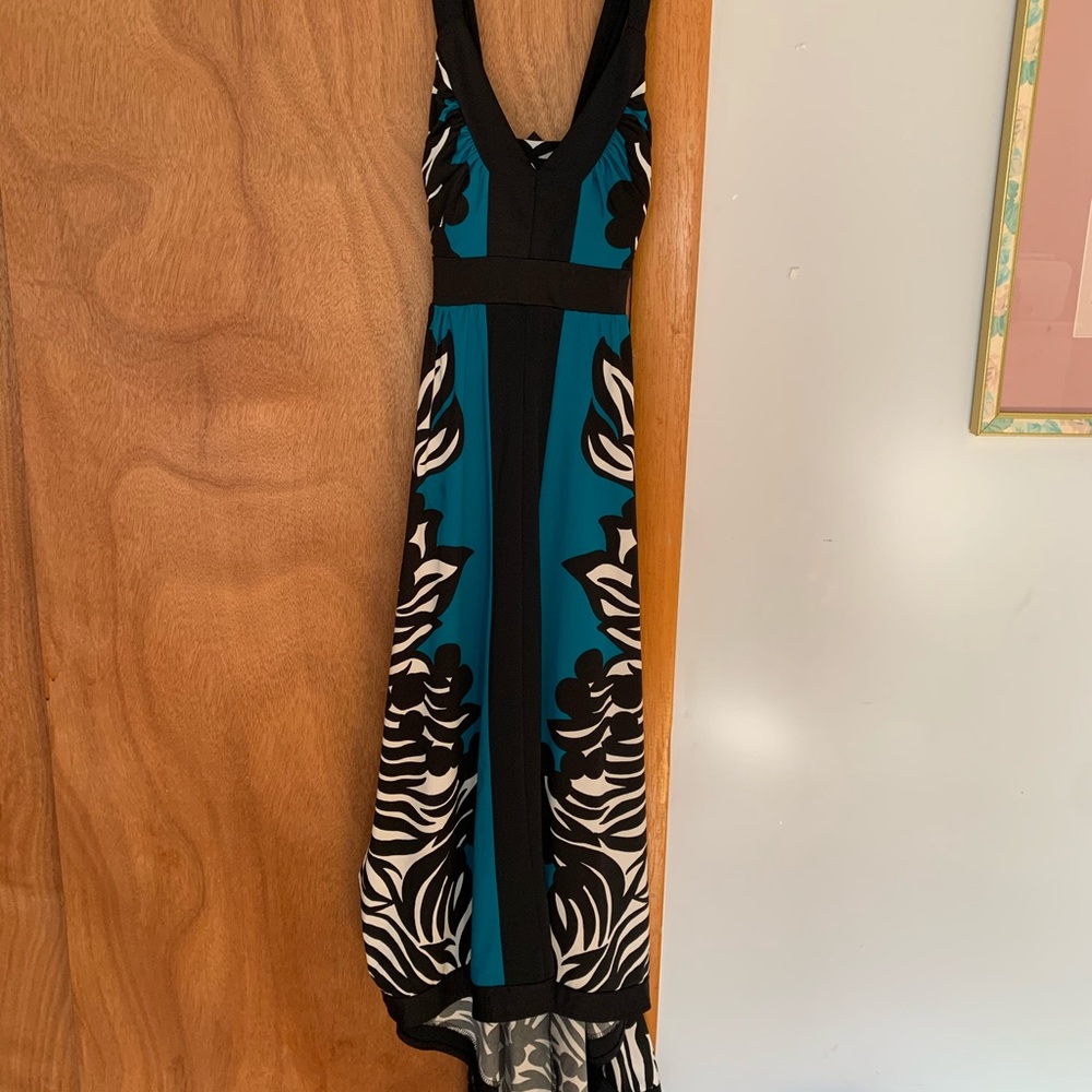 Maxi Dress with High-Low Seam INC size s